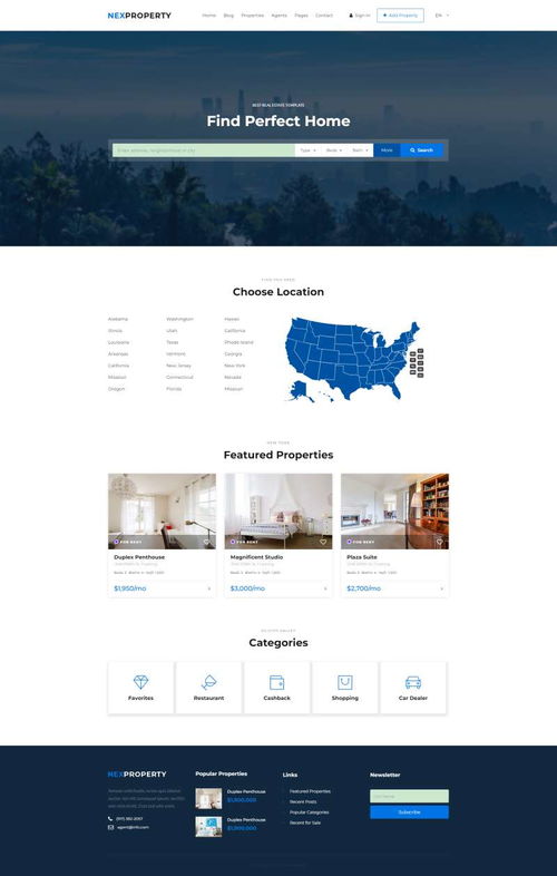房產(chǎn)中介網(wǎng)站源碼與大氣地產(chǎn)類網(wǎng)頁設(shè)計模板解析